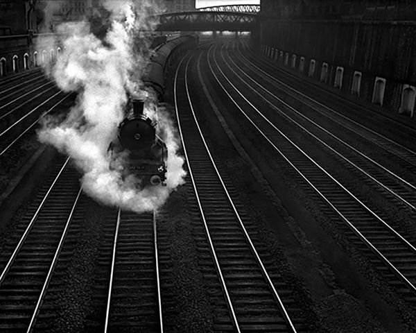 René Groebli, Rail Magic/Magie der Schiene (#394), 1949