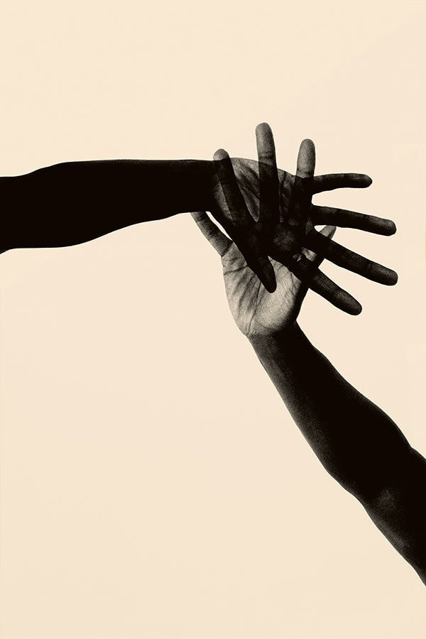 Paul Cupido, Hands together, 2018