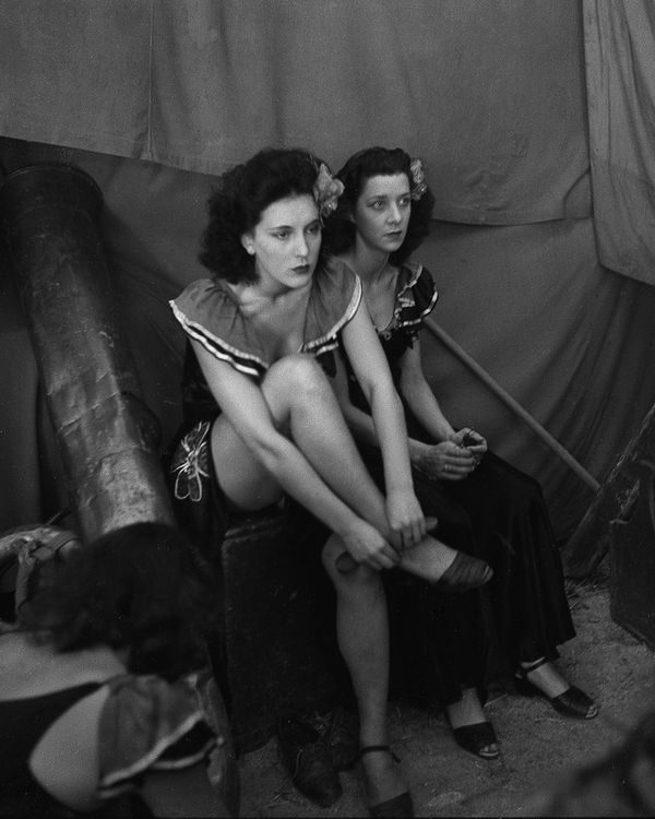 René Groebli, Zirkus Knie, Zürich, (#1720), Vintage, 1948