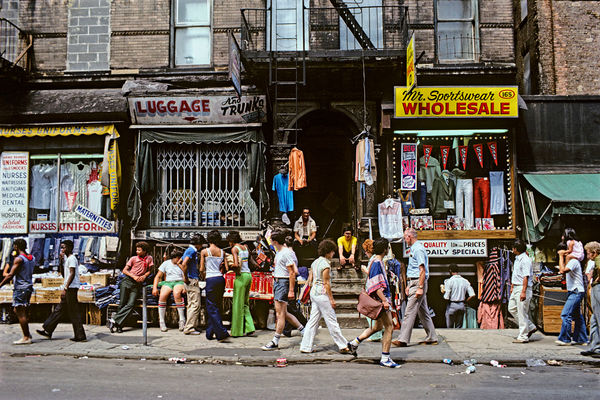 Willy Spiller, Sunday morning on Orchard Street, New York, 1980