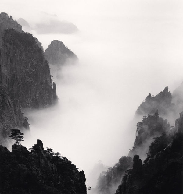 Michael Kenna, Huangshan Mountains, Study 8, Anhui, China, 2008