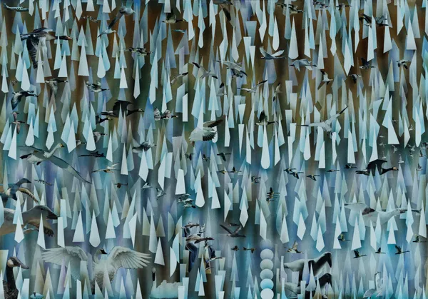 Simon Hughes, Goose Storm #2, 2023