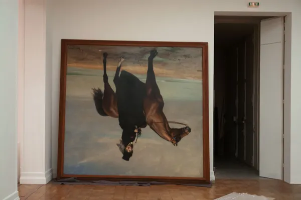 Angela Grauerholz, La cavalière 1/3, 2014