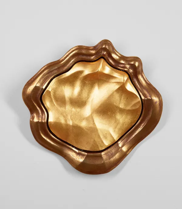 Evan Penny, GUILDED BODY FORM-2 with frame, 2024