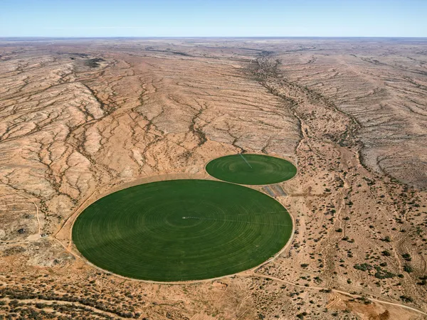 Edward Burtynsky, Pivot Irrigation #42, Kakamas, South Africa, 2018