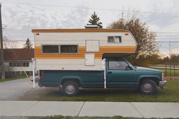 Mike Bayne, Orange Camper, 2021