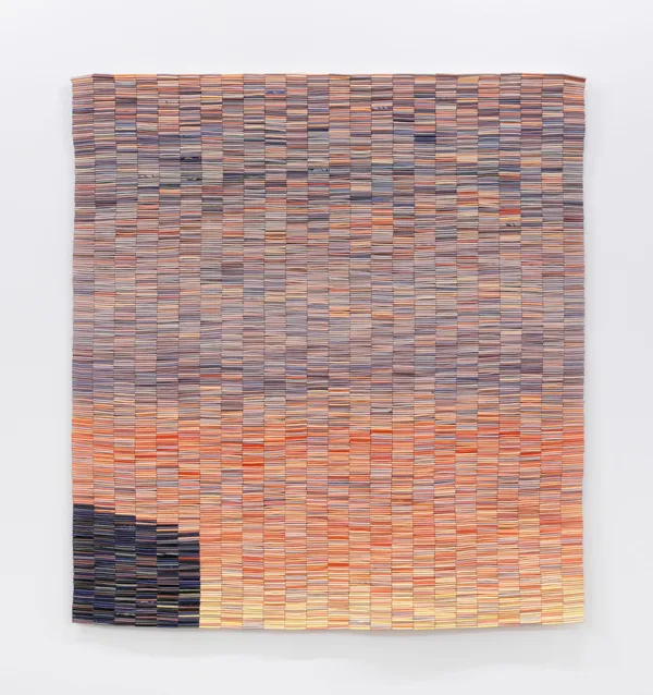 Nadia Myre, The Twilight Compositions: Blush, 2024