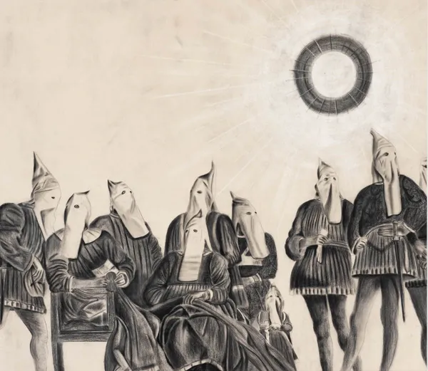 Stanley Février, L'apparition (d'après Andrea Mantegna), 2022