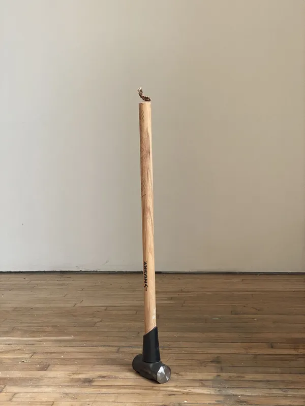 Maskull Lasserre, Hammer Feather #3 (Gravity Loves Us All the Same - Downy Sledge), 2023