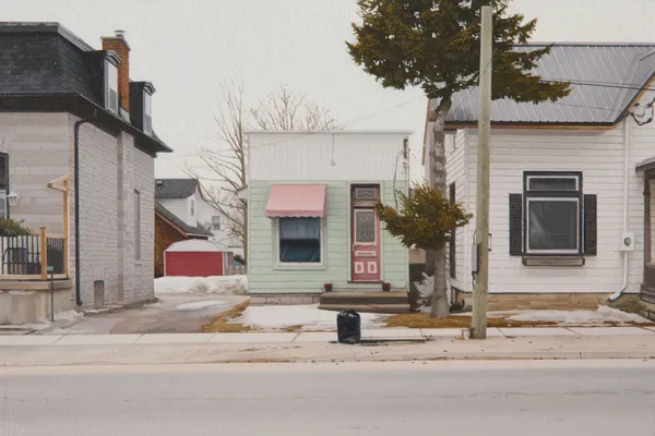 Mike Bayne, Pink Awning, 2021