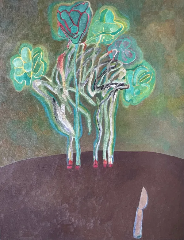 Joe Thomson, Plant and Knife, 2025