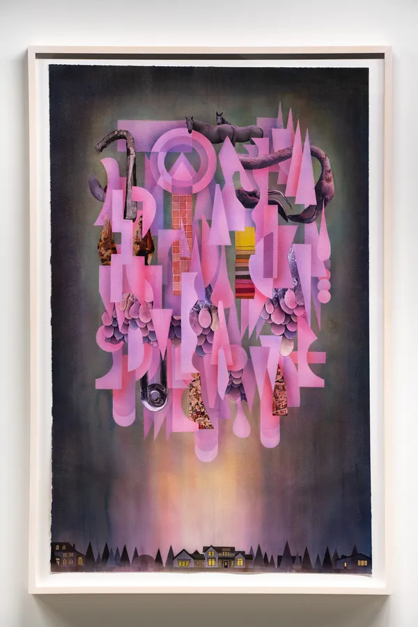 Simon Hughes, Suburban Thought-Form #4, 2024