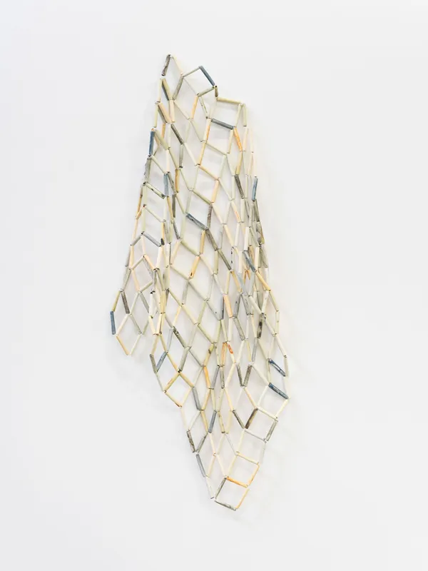 Nadia Myre, Untitled (net study), 2018