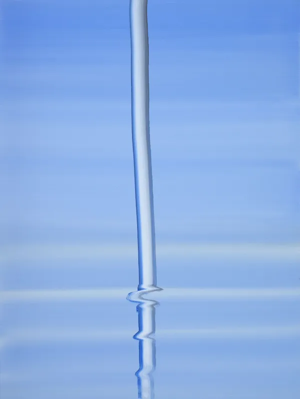 Wanda Koop, Reflection - Blue, 2020