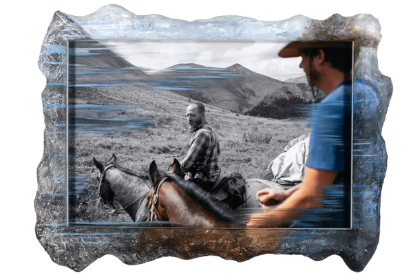 Sarah Anne Johnson, The Blues (Mountain), 2025