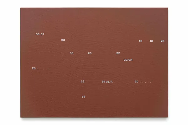 Francine Savard, Cartographie de Écho et Narcisse (Nicolas Poussin), 2021