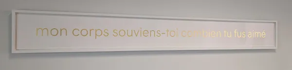 Geneviève Cadieux, Corps aimé, 2025