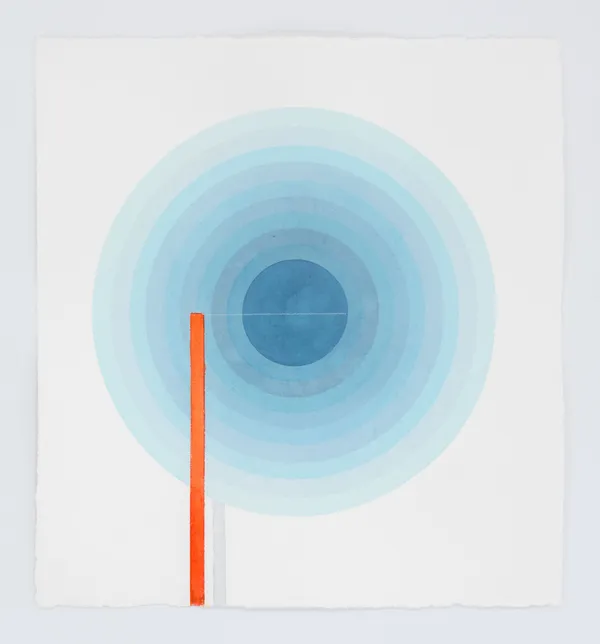 Simon Hughes, Ice-Fishing Hole #6, 2025