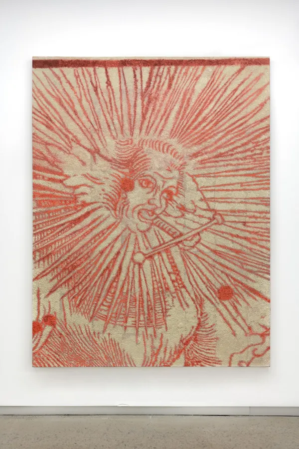 Nicolas Lachance, Detail from Revelation of St-John ; Vision of the Seven Candlesticks, Lucas Cranach, woodcut, 1529, 2022-23