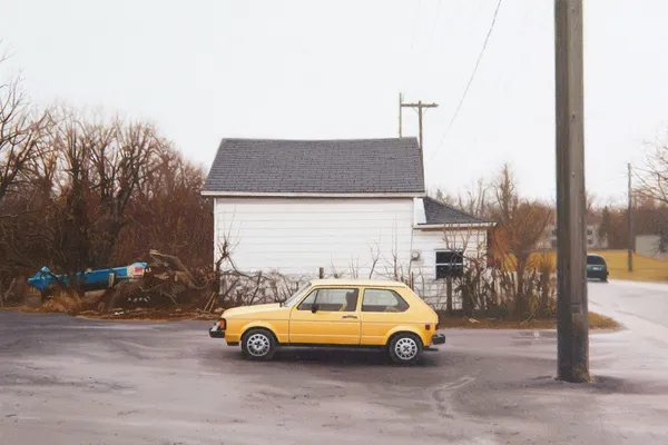 Mike Bayne, Yellow Car, 2023