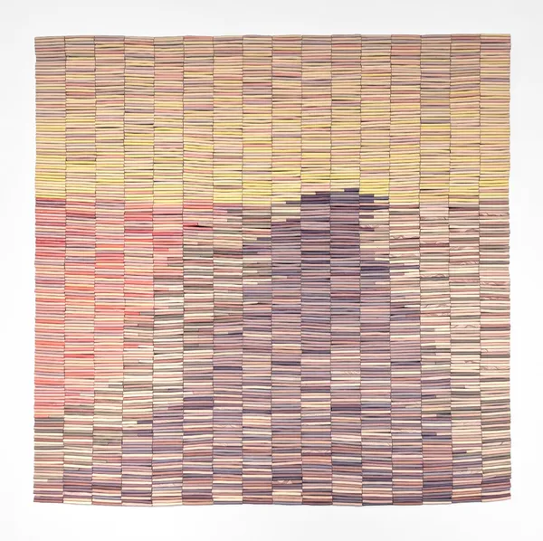 Nadia Myre, Chromatic Perspectives 2:, 2024