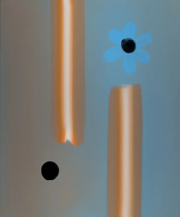 Wanda Koop, Forget-Me-Not Blue, 2023