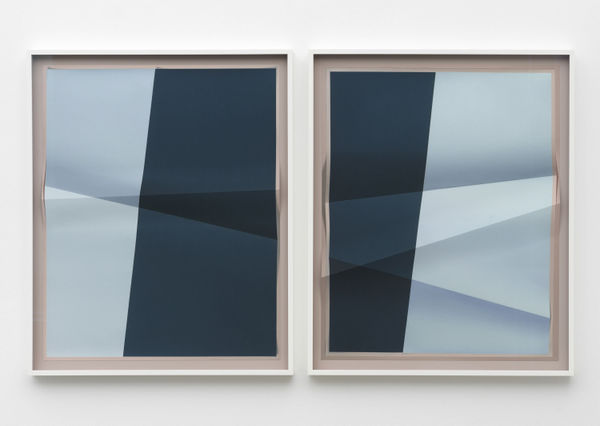 Accumulator #11, 3 Colors #93C8DD, #213C6C, #C6C3CE