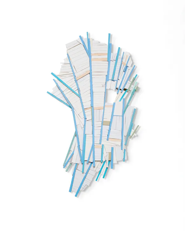 Ruby Palmer Blue Lines, 2016