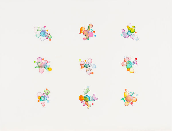 Fiona Ross Dislocation of a More Complete Pattern #60, 2017