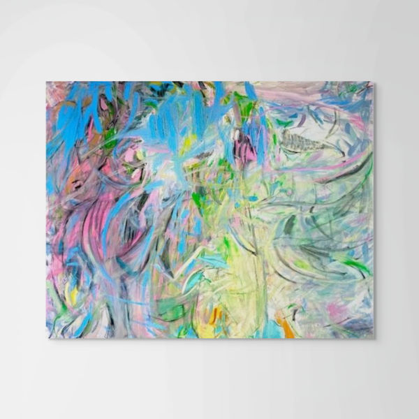 Lauren Moses, It sounded like rain (until it curved), 2024