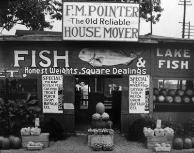 Walker Evans Roadside Stand, Vicinity Birmingham, AL, 1936