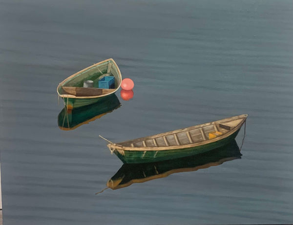 B Millner Two Skiffs, 2012