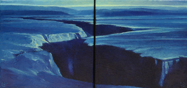 Rich Bowman, "Night Canyon", 2026