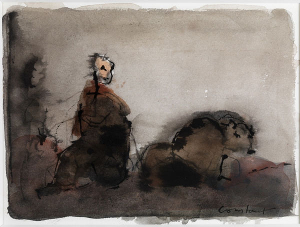 Constant, De Berenleider / The Bear Leader, c. 1984