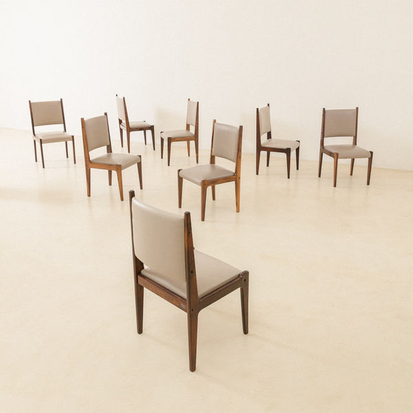 Sergio Rodrigues, Bloch Chairs (4 units), c. 1965