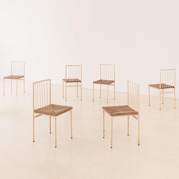 Geraldo de Barros, mtf600 Chairs (6 units), 1954