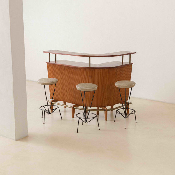 Carlo Hauner and Martin Eisler, Home Bar, c. 1954