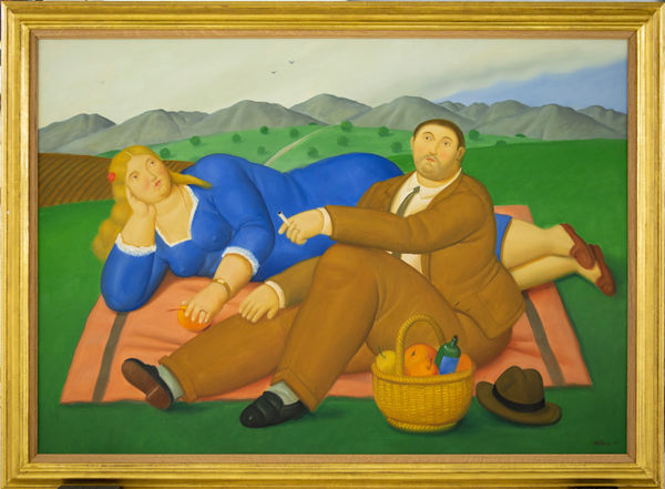 Fernando Botero, Picnic, 2010