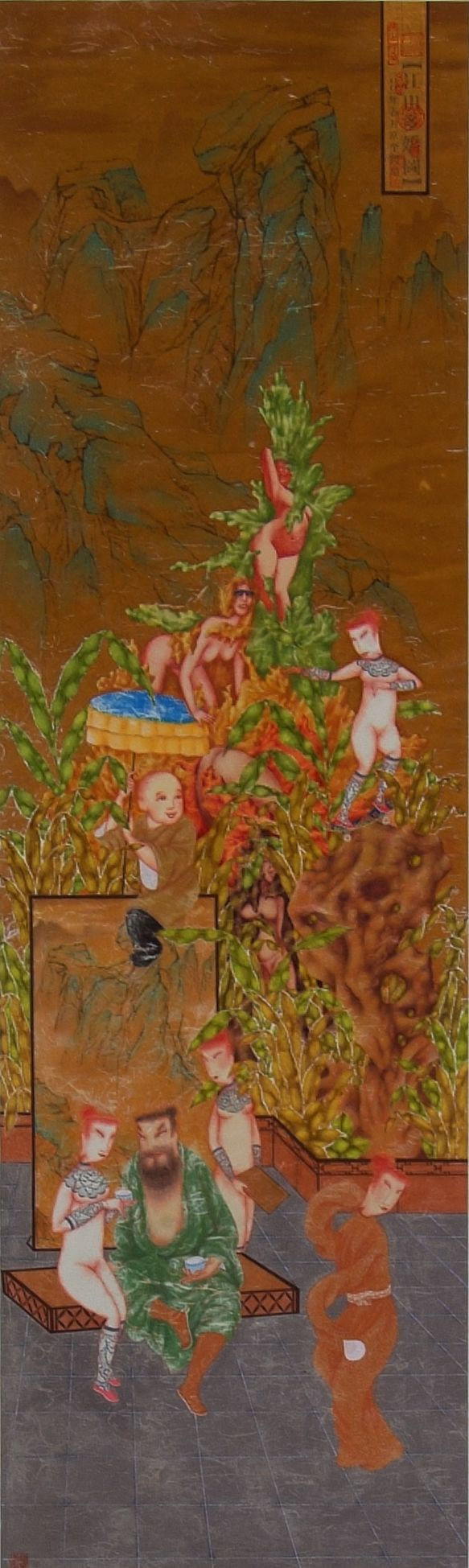 Shang Jingkui 商京奎, Beautiful Landscape II 江山多娇图 No.2