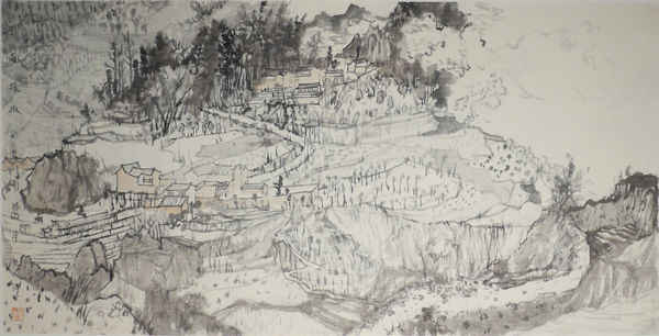 He Wei 何微, Xiazhai Village in Tengchong II 滕沖下寨村2, 2016