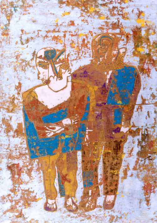 Shi Hu 石虎, Old Couple