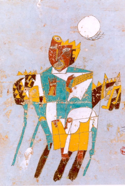 Shi Hu 石虎, Man and Horse