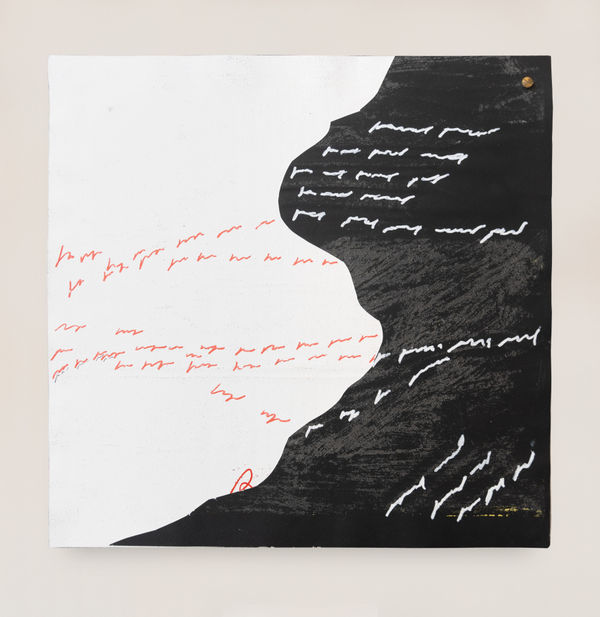 Tomaso Binga, Scritture in movimento (1), 2014, Shown at Brigade Gallery.