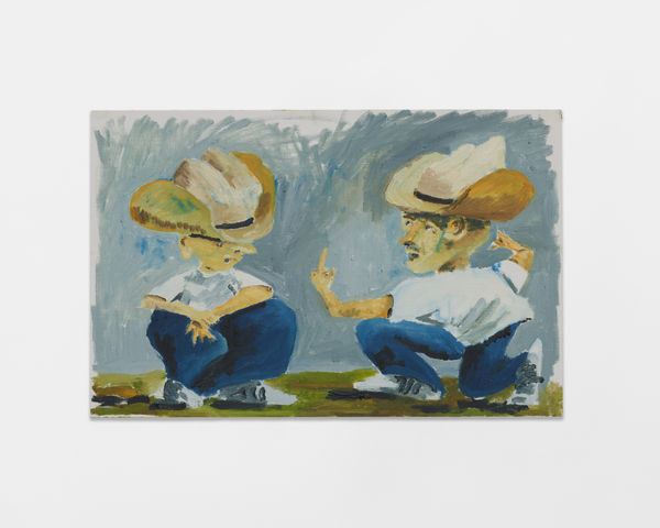 Ken Taylor Reynaga, Between Dancing and Fighting VI, 2021, Shown by Brigade Gallery in Copenhagen, Denmark.