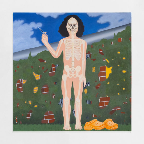 Andrea Villalón, The Grimace of The Real, 2021, Shown at Brigade Gallery.