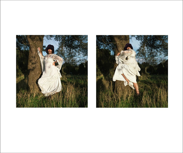 Anna Fox, Linda in her wedding dress (Pictures of Linda), 1996