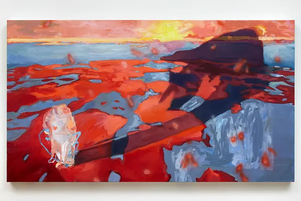 Rachel Rossin, That's Mr. Bear on the Everglades, 2021