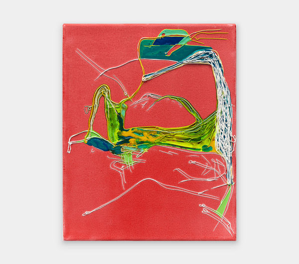 Leelee Kimmel Rose, 2020 Acrylic on canvas 14 x 11 in (35.6 x 27.9 cm)