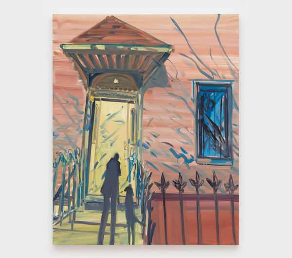Deborah Brown Doorstep, 2022 Oil on canvas 60 x 48 in (152.4 x 121.9 cm)