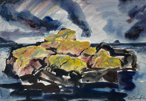 Pat Semple RSW, Henry's Rock, Kintyre